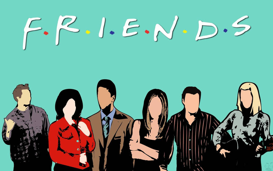 Fundo Do Logotipo De Amigos