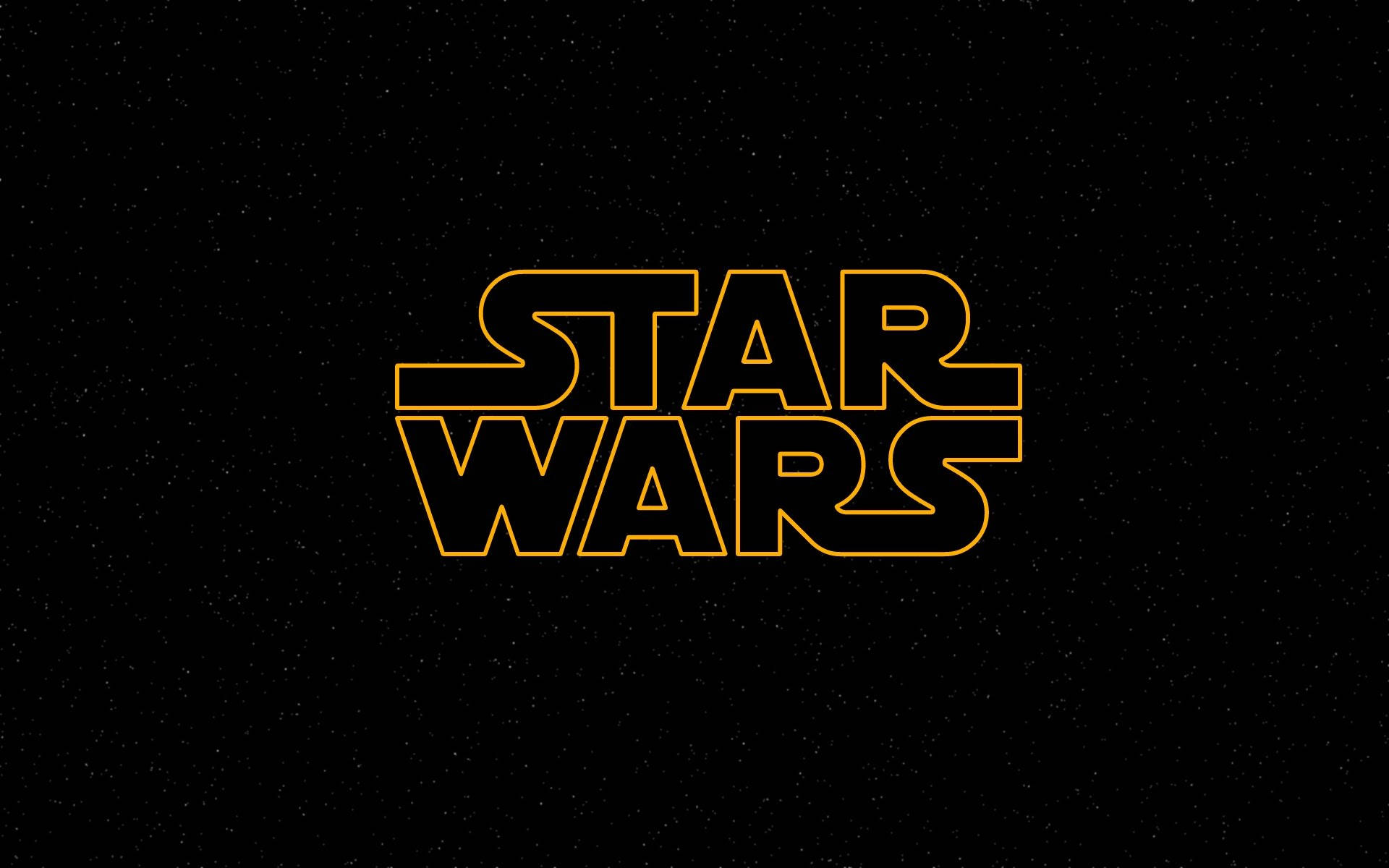 Fundo Do Logotipo De Star Wars