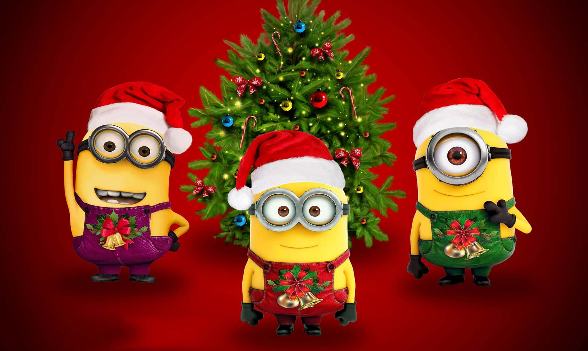 Funny Christmas Background Wallpaper
