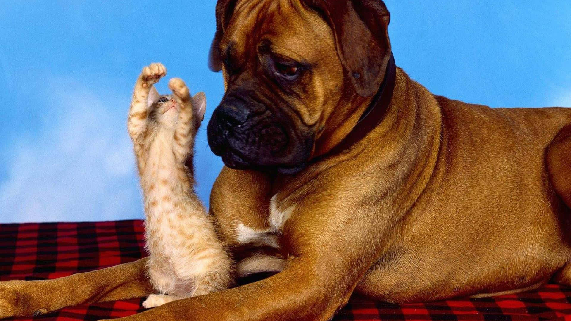 Funny Dog And Cat Pictures Wallpaper