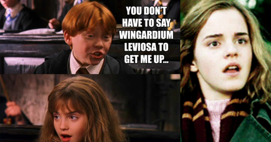 Funny Harry Potter Bakgrunnsbildet