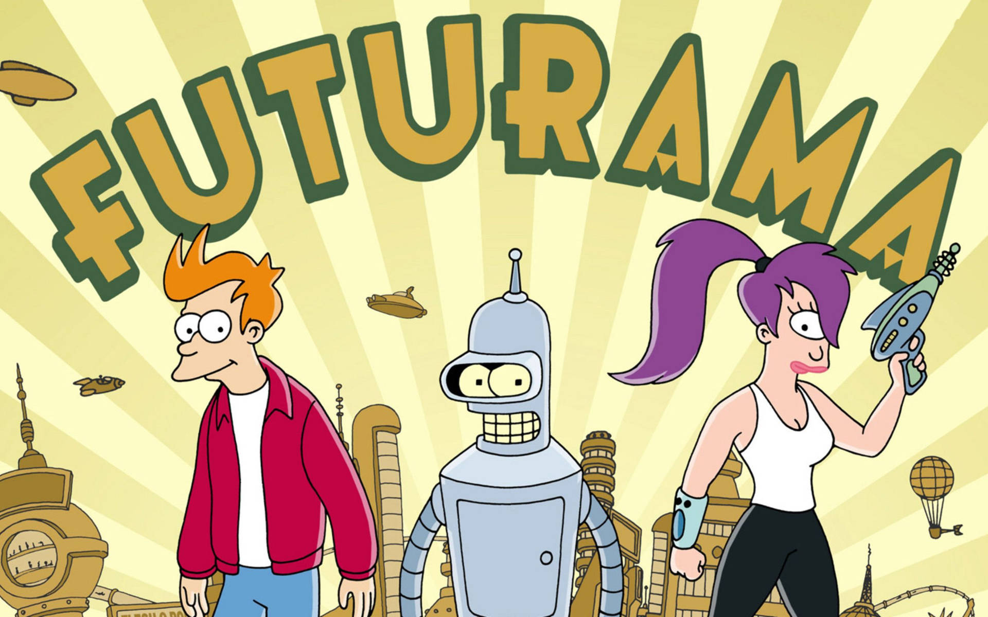 Futurama Bakgrunnsbildet