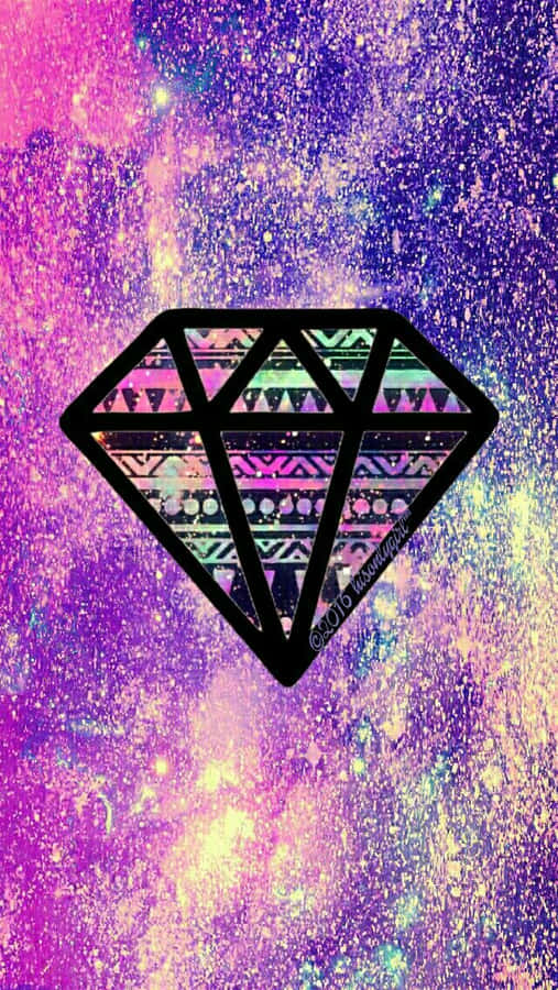 Galaxy Diamond Wallpaper