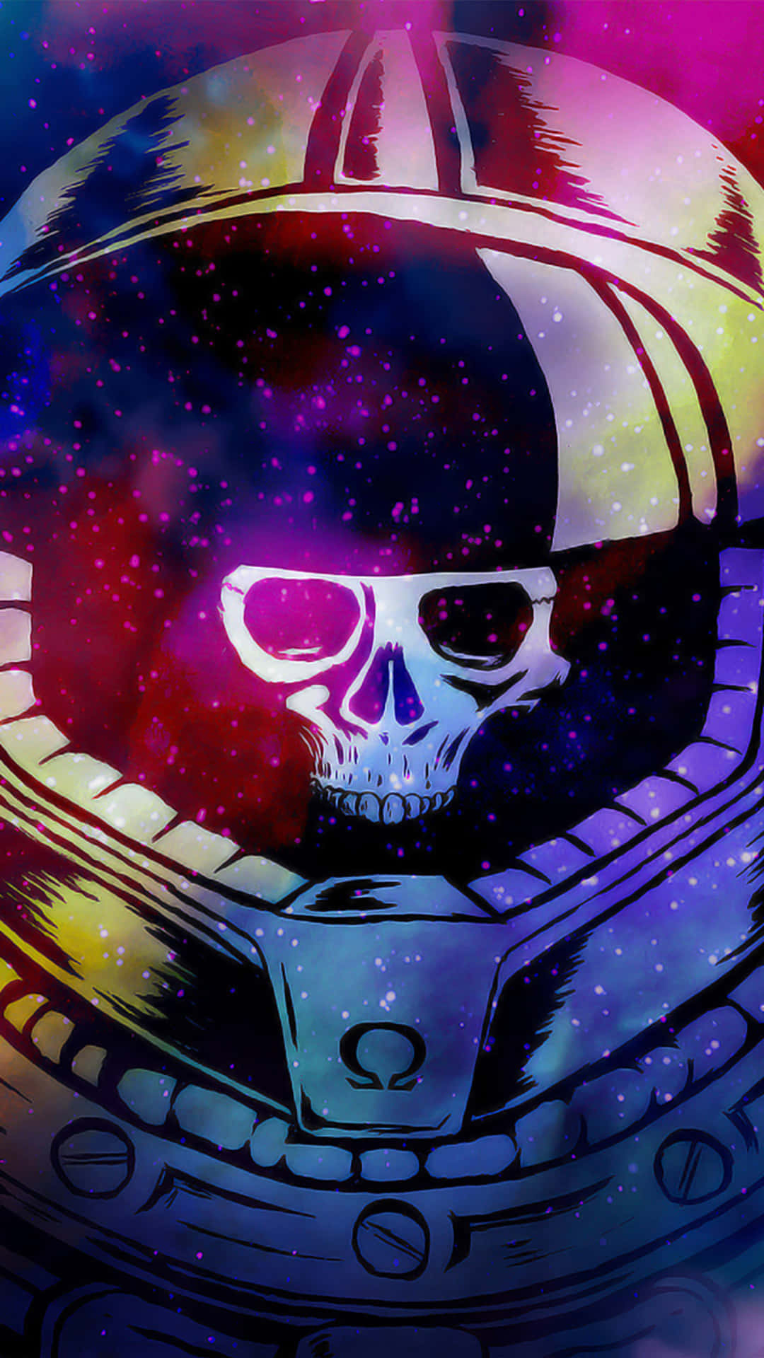 Galaxy Skull Fondo de pantalla