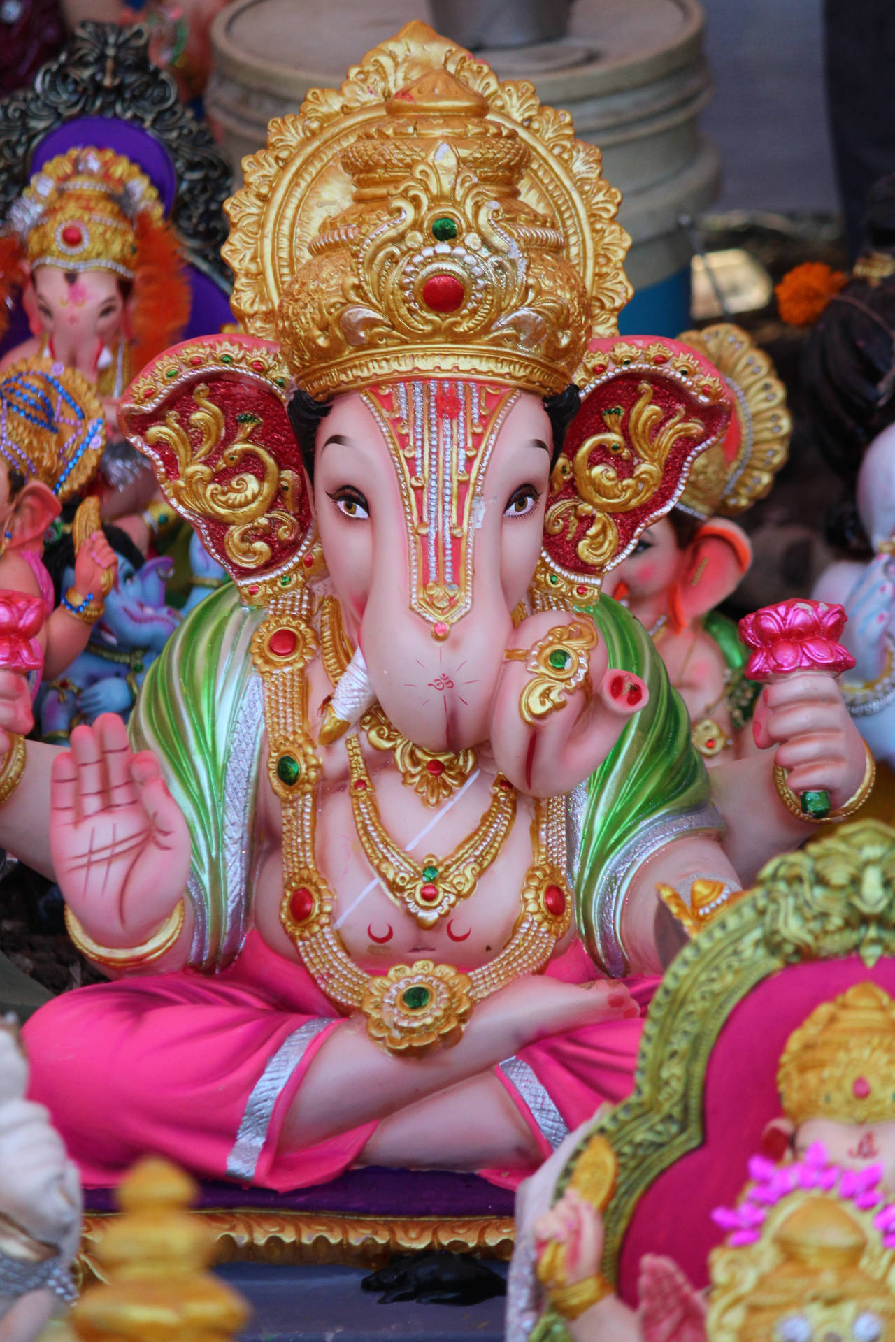 Ganesh Mobiel Achtergrond