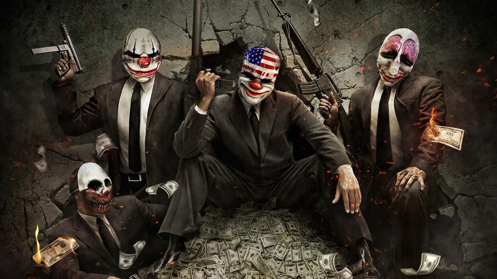 Gangsters With Guns Wallpaper