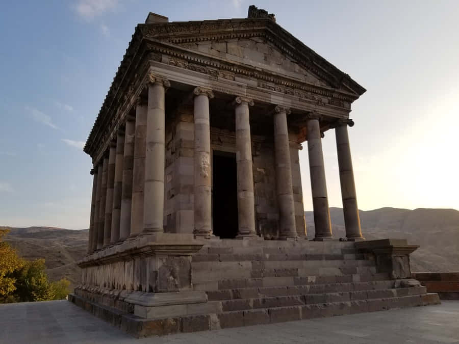 Garni Tempel Bakgrunnsbildet