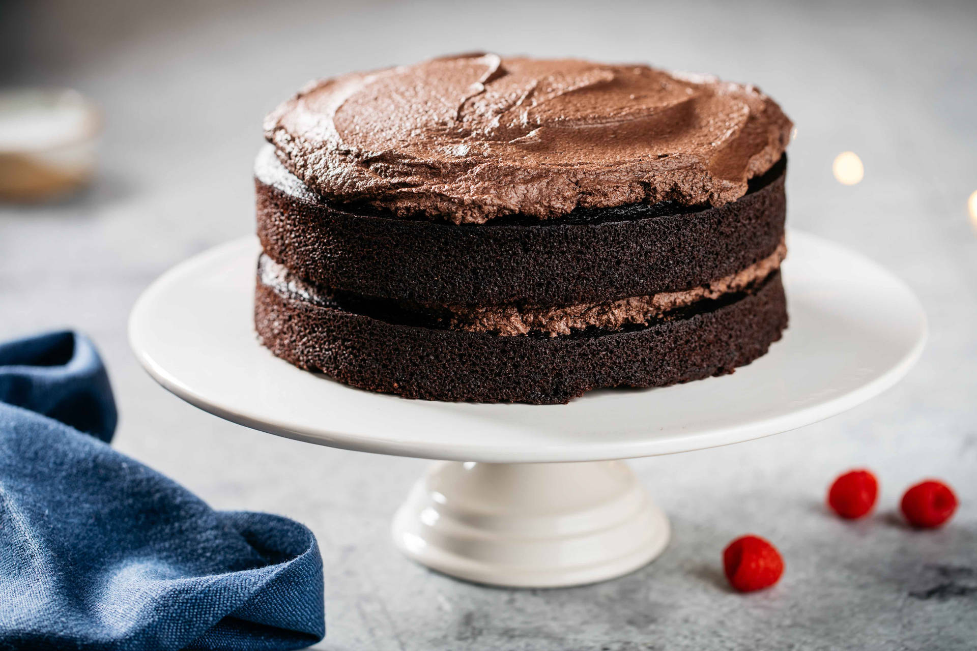 Gâteau Au Chocolat Fond d'écran