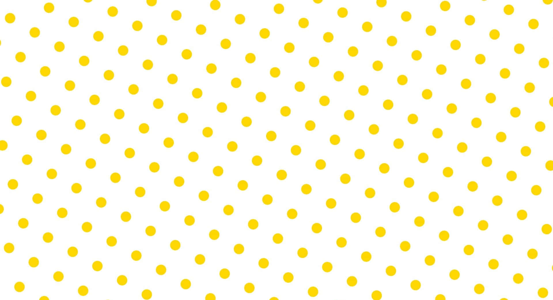 Geel Polka Dot Achtergrond