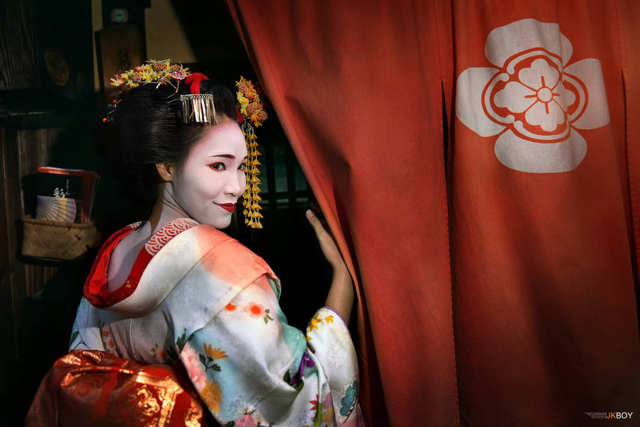 Geisha Hintergrund