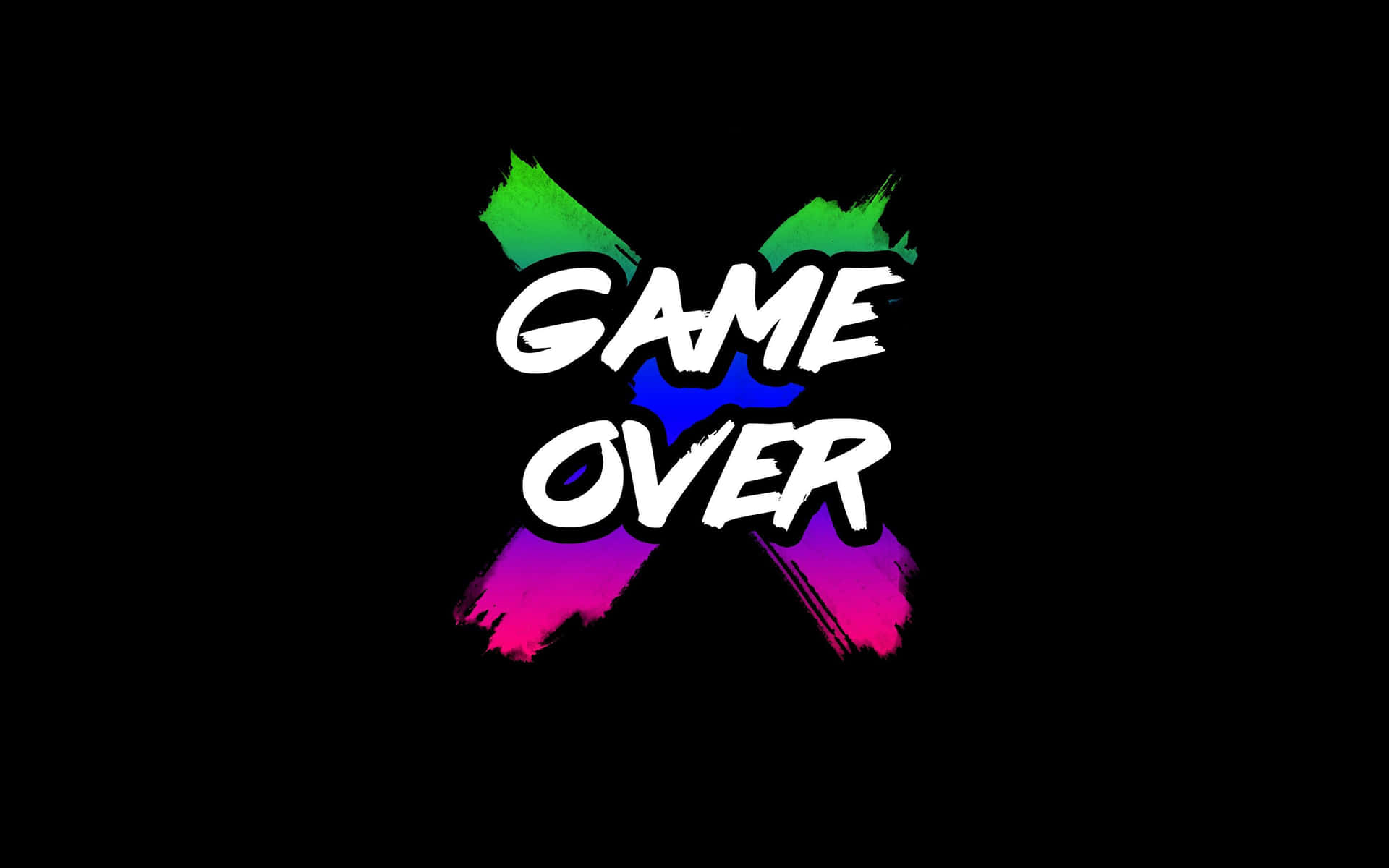 Gelap Game Over Wallpaper