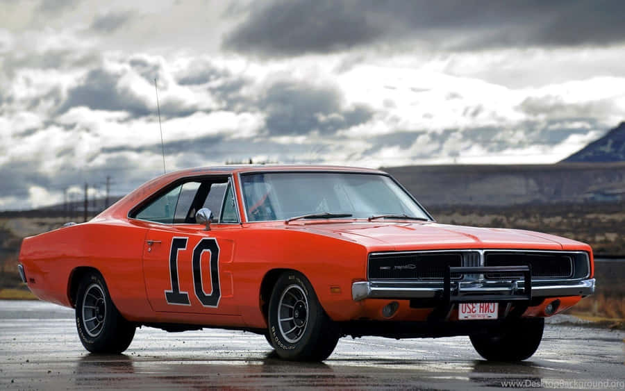 General Lee Auto Achtergrond