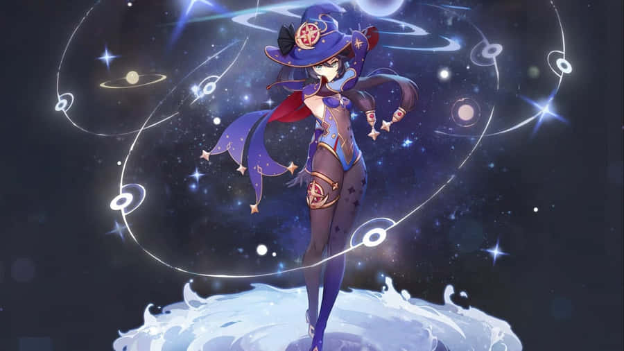 Genshin Impact Mona Wallpaper