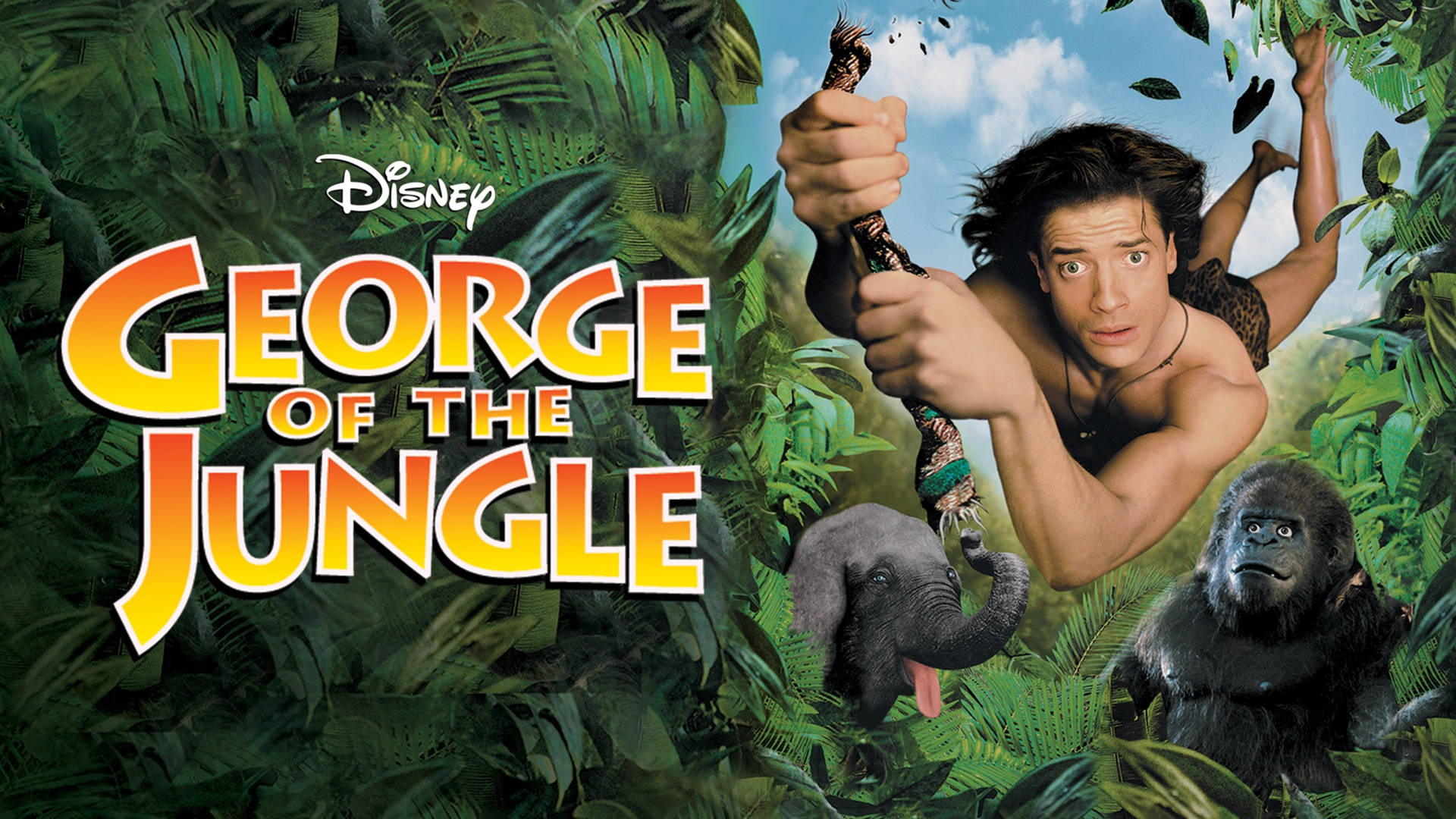 George De La Jungle Fond d'écran