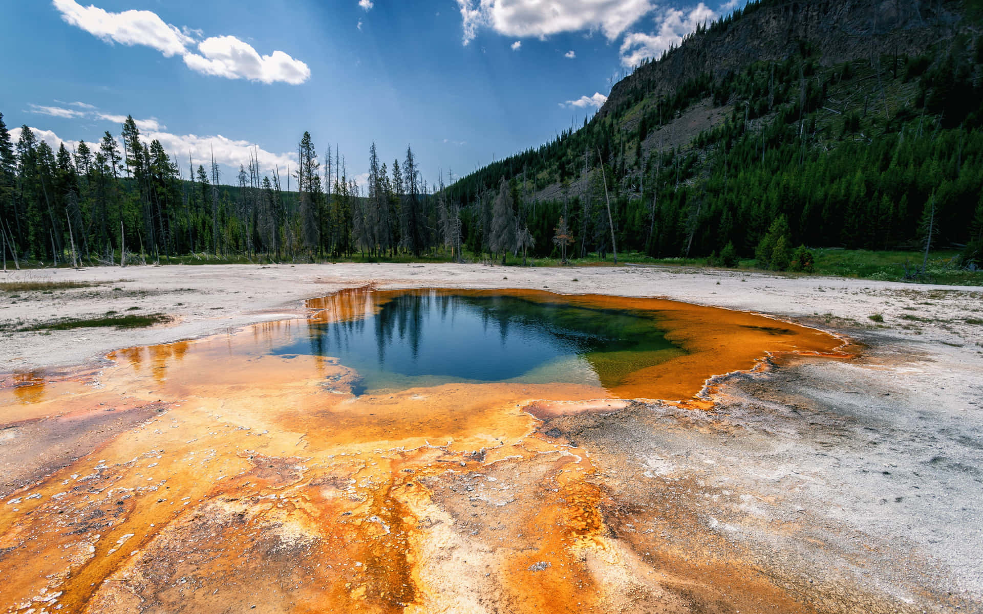 Geysers De Yellowstone Fond d'écran