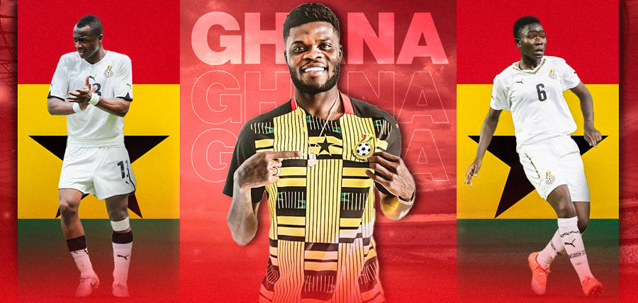 Ghanas Herrlandslag I Fotboll Wallpaper