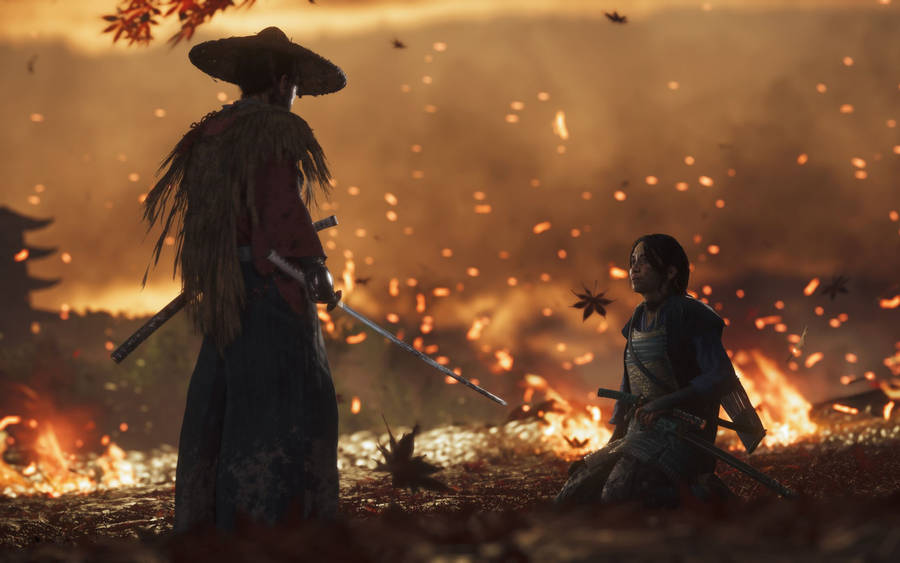 Ghost Of Tsushima Fond d'écran