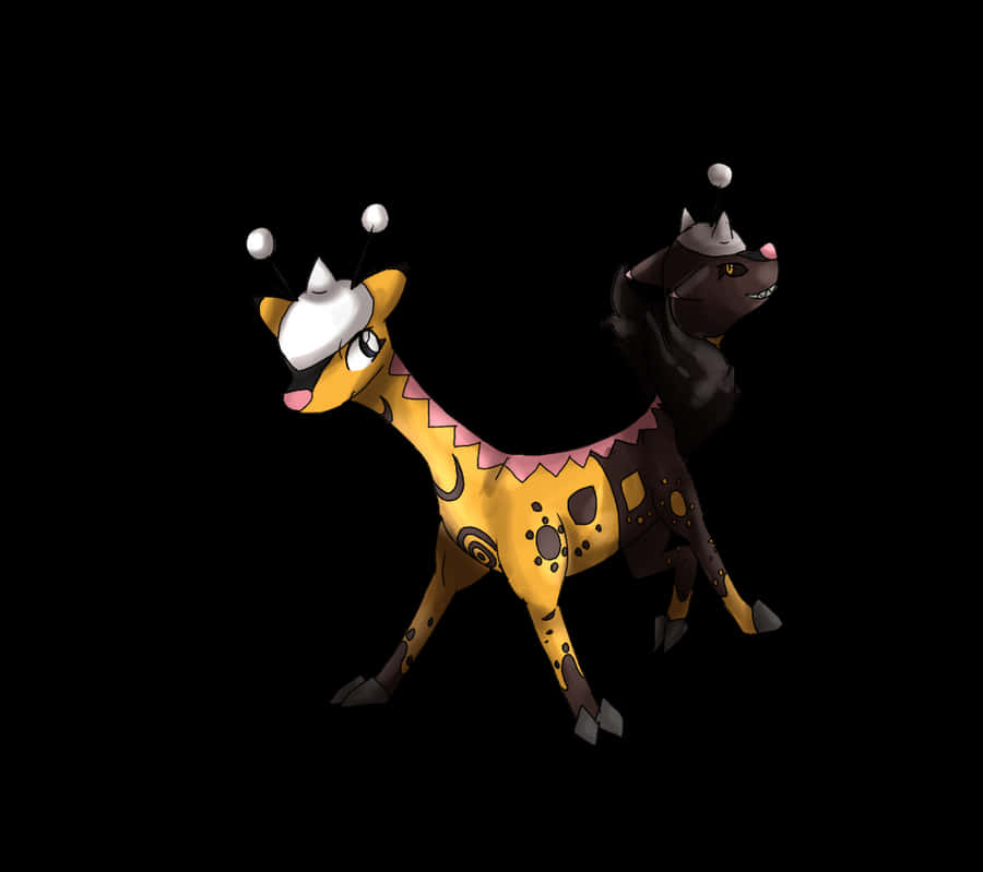 Girafarig Fond d'écran