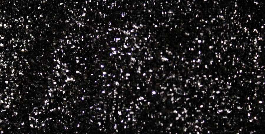 Shimmering silver glitter on a black background — Glitter Black Wallpaper