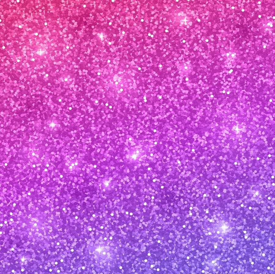 Fundo vibrante de glitter rosa a roxo com destaques cintilantes. — Glitter roxo Fundos