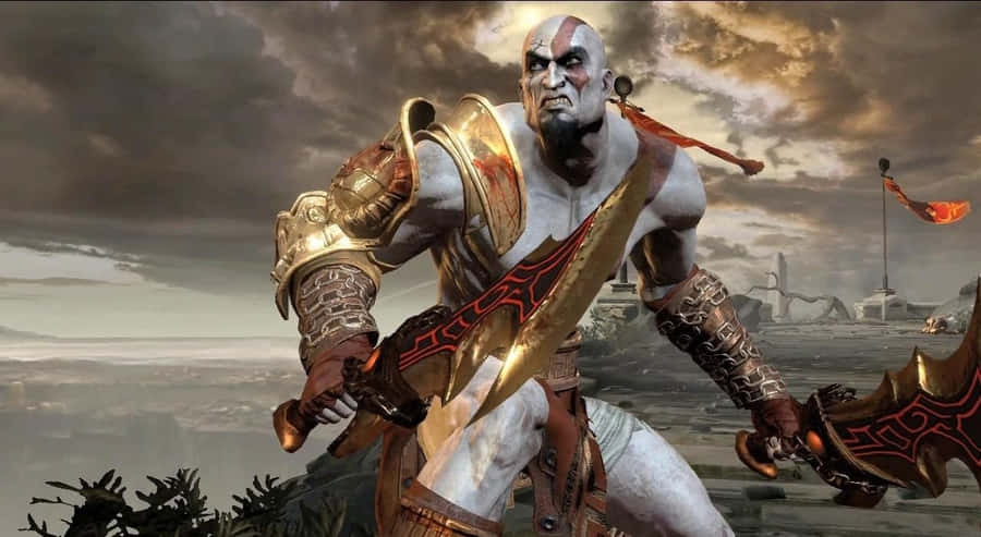 God Of War 3 Bakgrunnsbildet