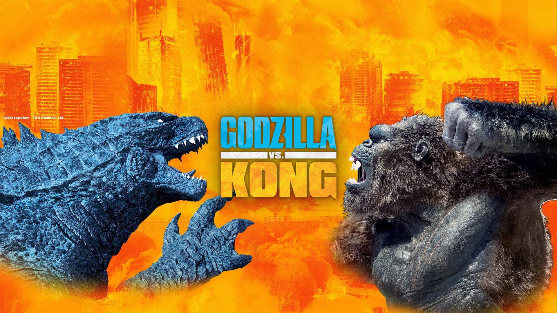 Godzilla Mot Kong Wallpaper