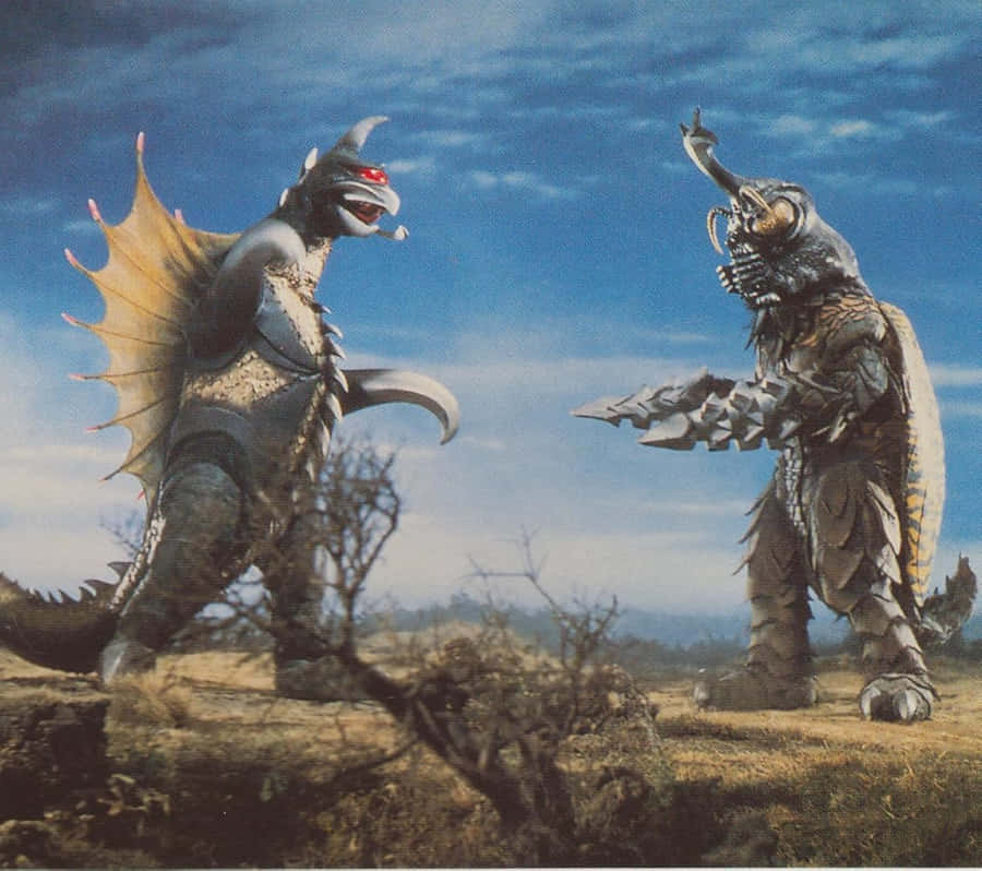 Godzilla Vs Megalon Bakgrunnsbildet