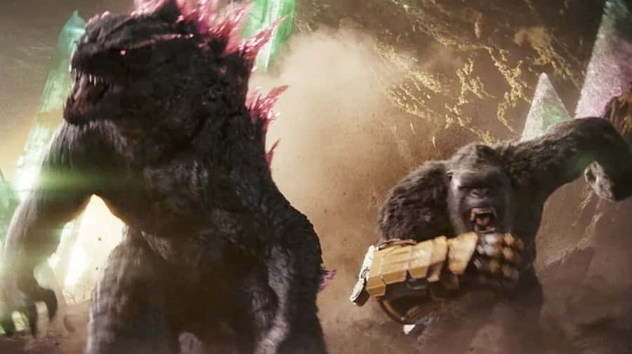 Godzilla X Kong Uusi Imperiumi Taustakuva