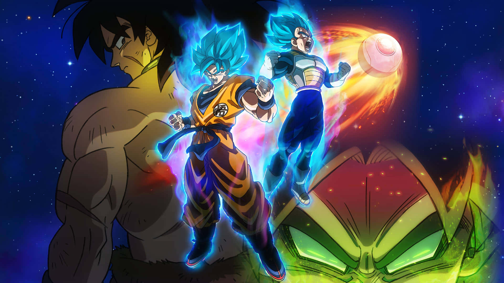 Goku Dan Vegeta Wallpaper