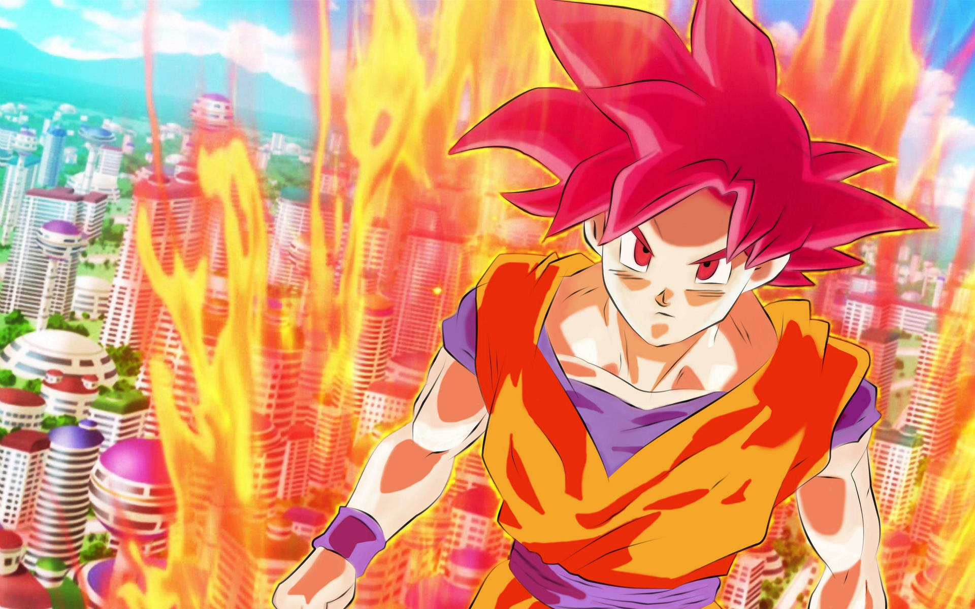Goku Dragon Ball Super Fondo de pantalla