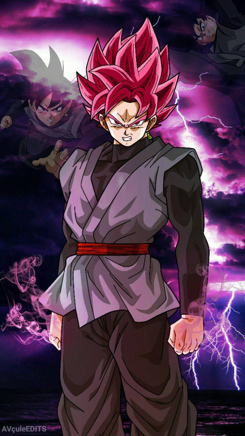 Goku Svart Iphone Wallpaper
