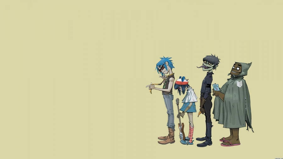 Gorillaz Achtergrond