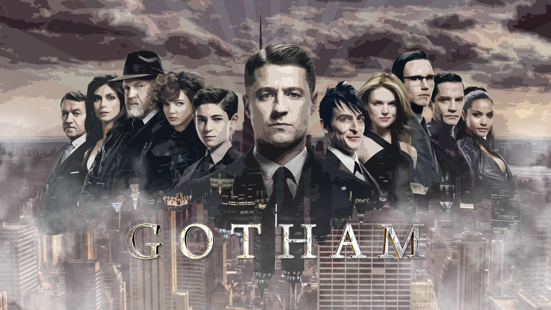 Gotham 4k Sfondo