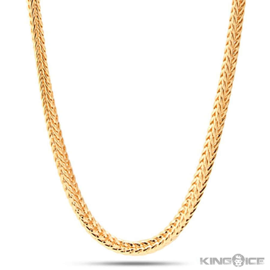 Gouden Ketting Achtergrond