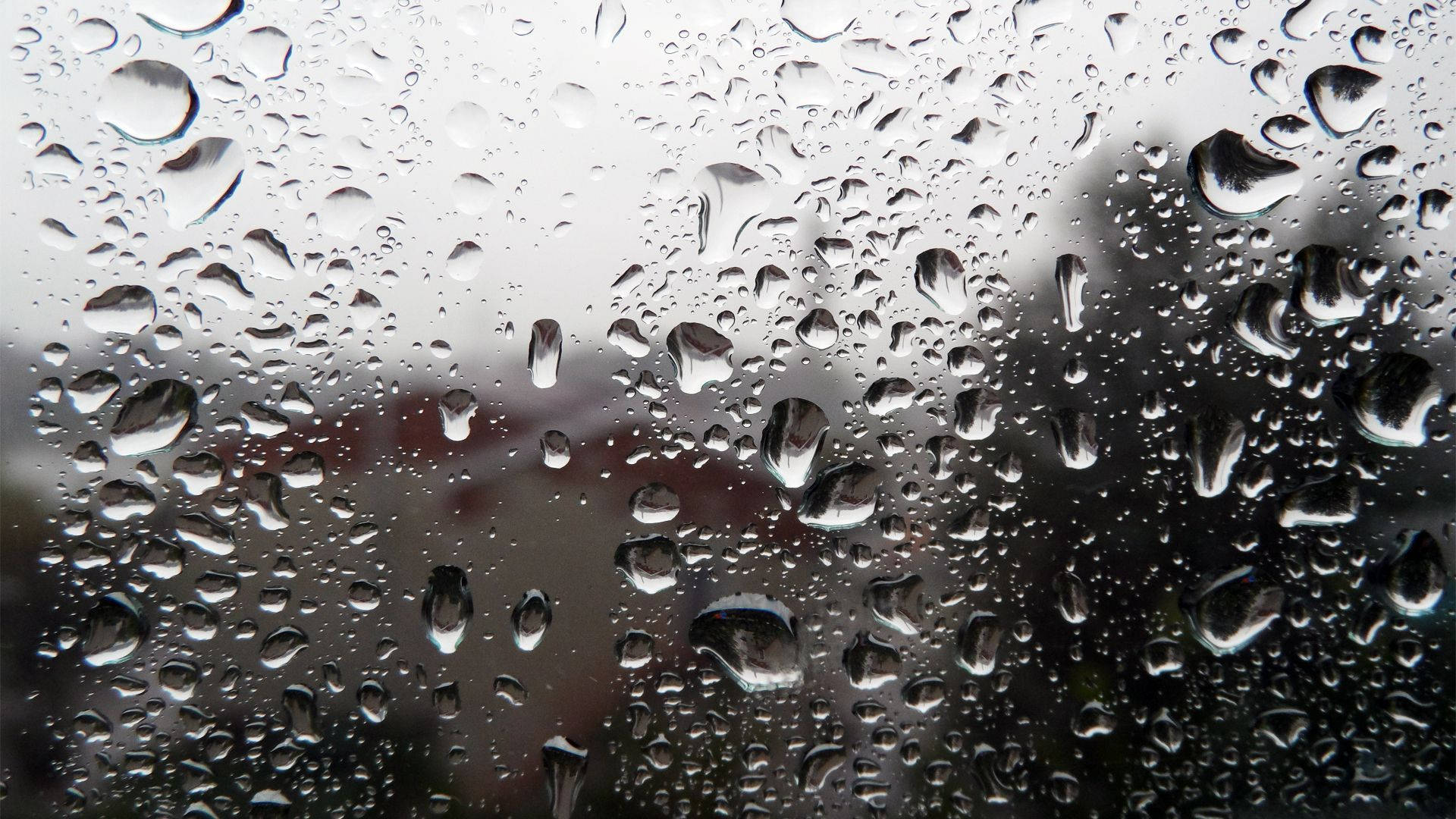 Gouttes De Pluie Fond d'écran