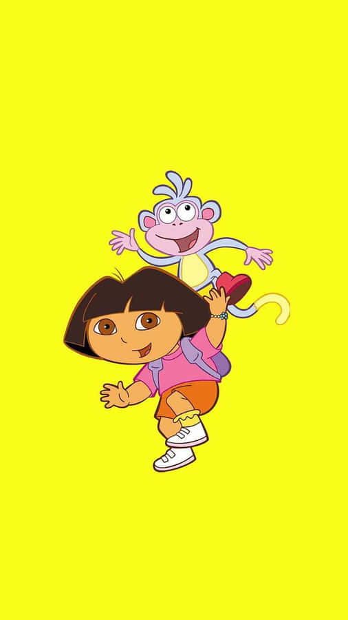 Grappige Dora Achtergrond