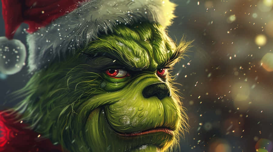 Grappige Grinch Achtergrond