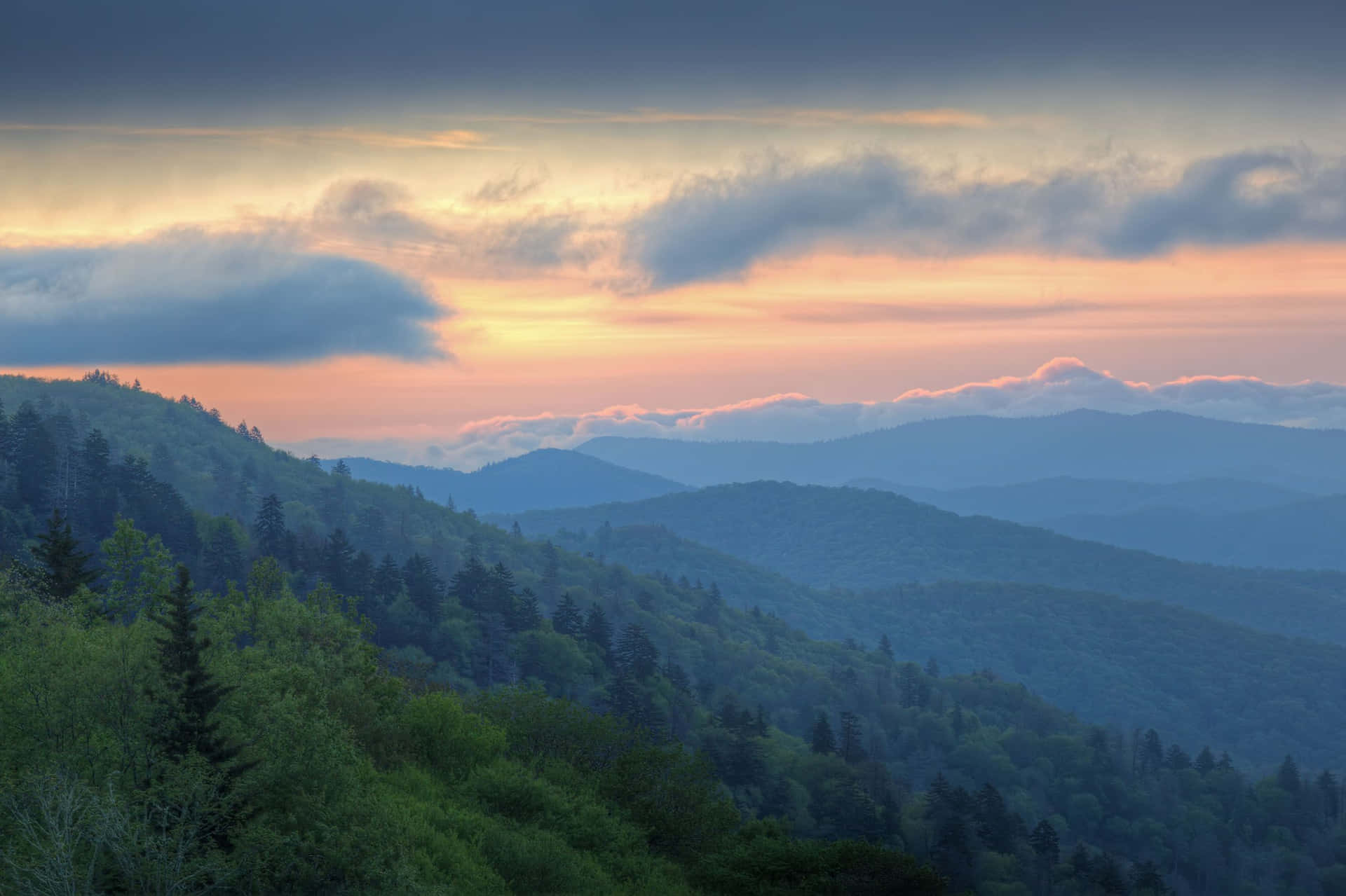 Great Smoky Mountains Nationalpark Wallpaper