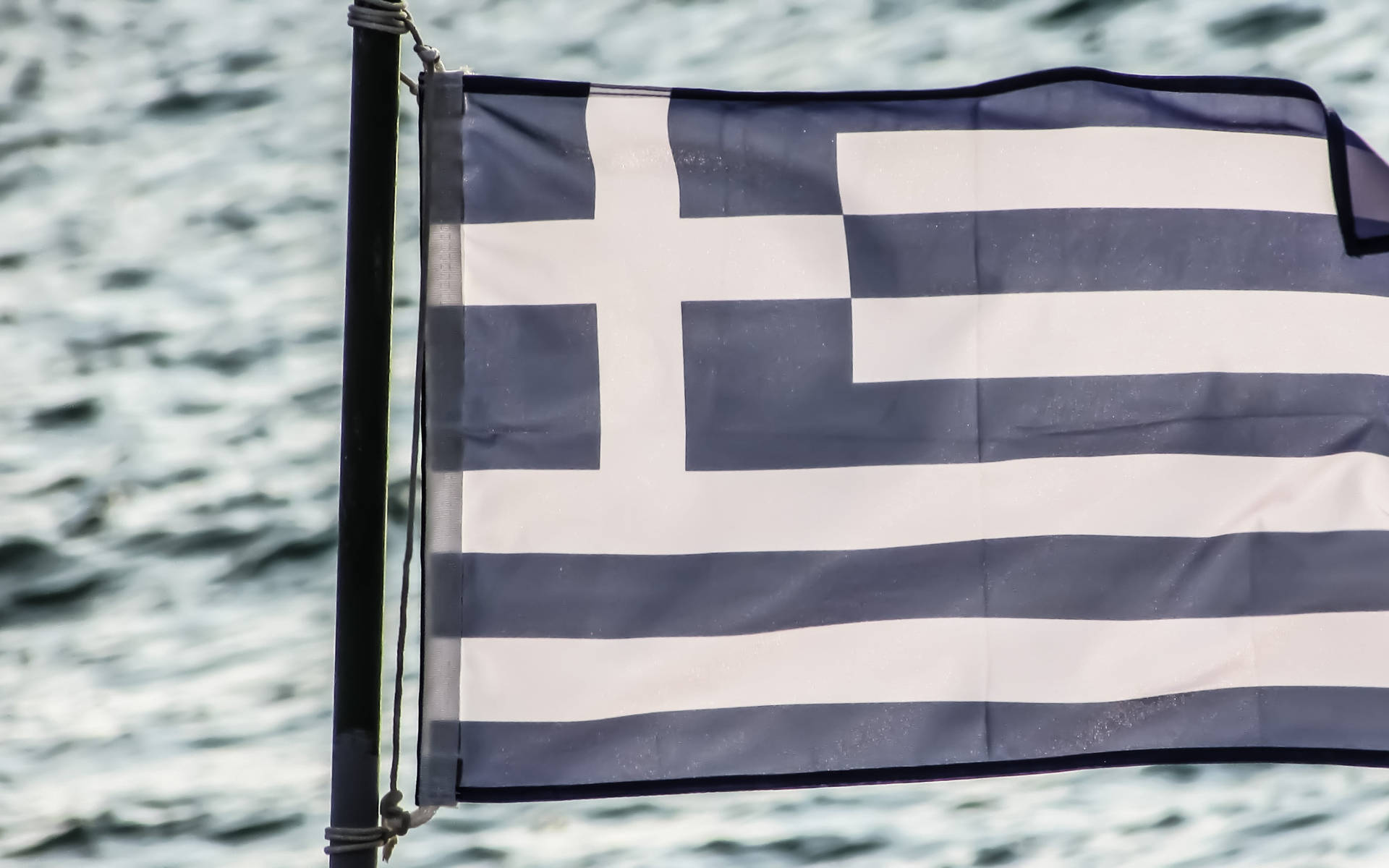 Greek Flag Achtergrond