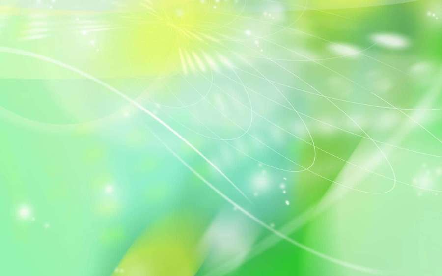 Abstract background with flowing green and yellow gradients and glowing light effects. — Green Abstract Background