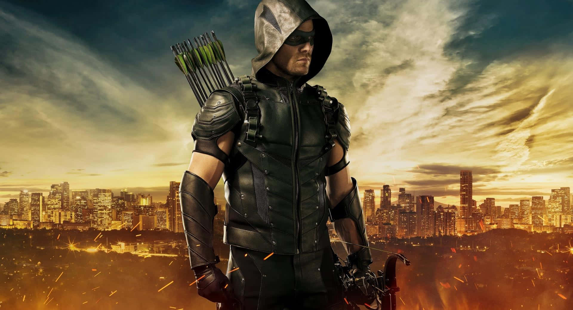 Green Arrow Achtergrond