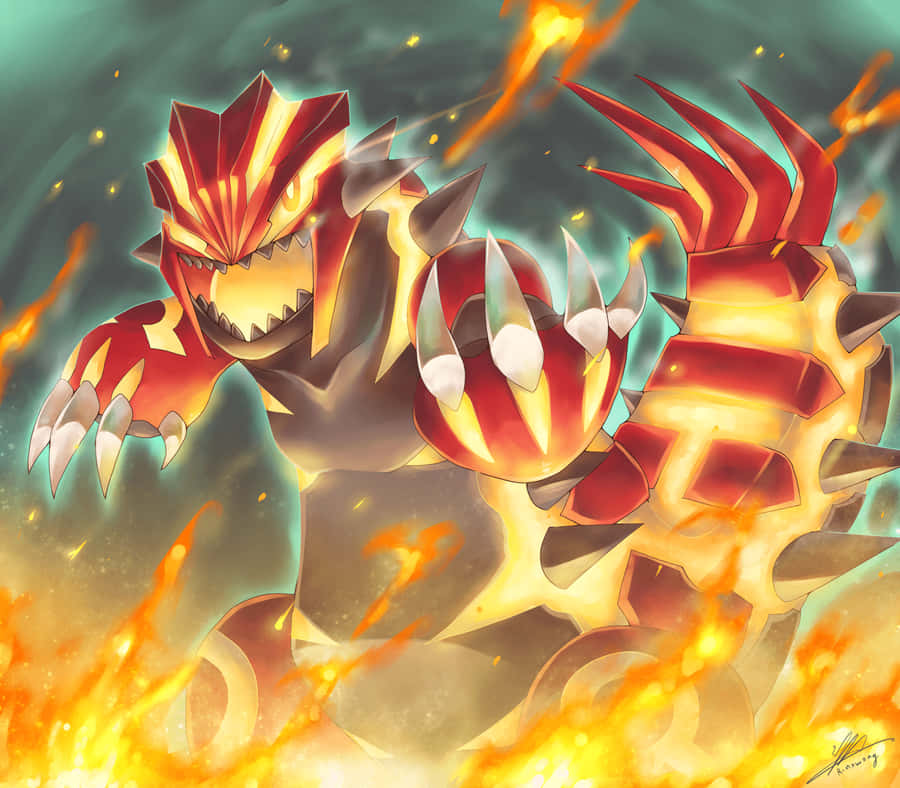 Groudon Fond d'écran