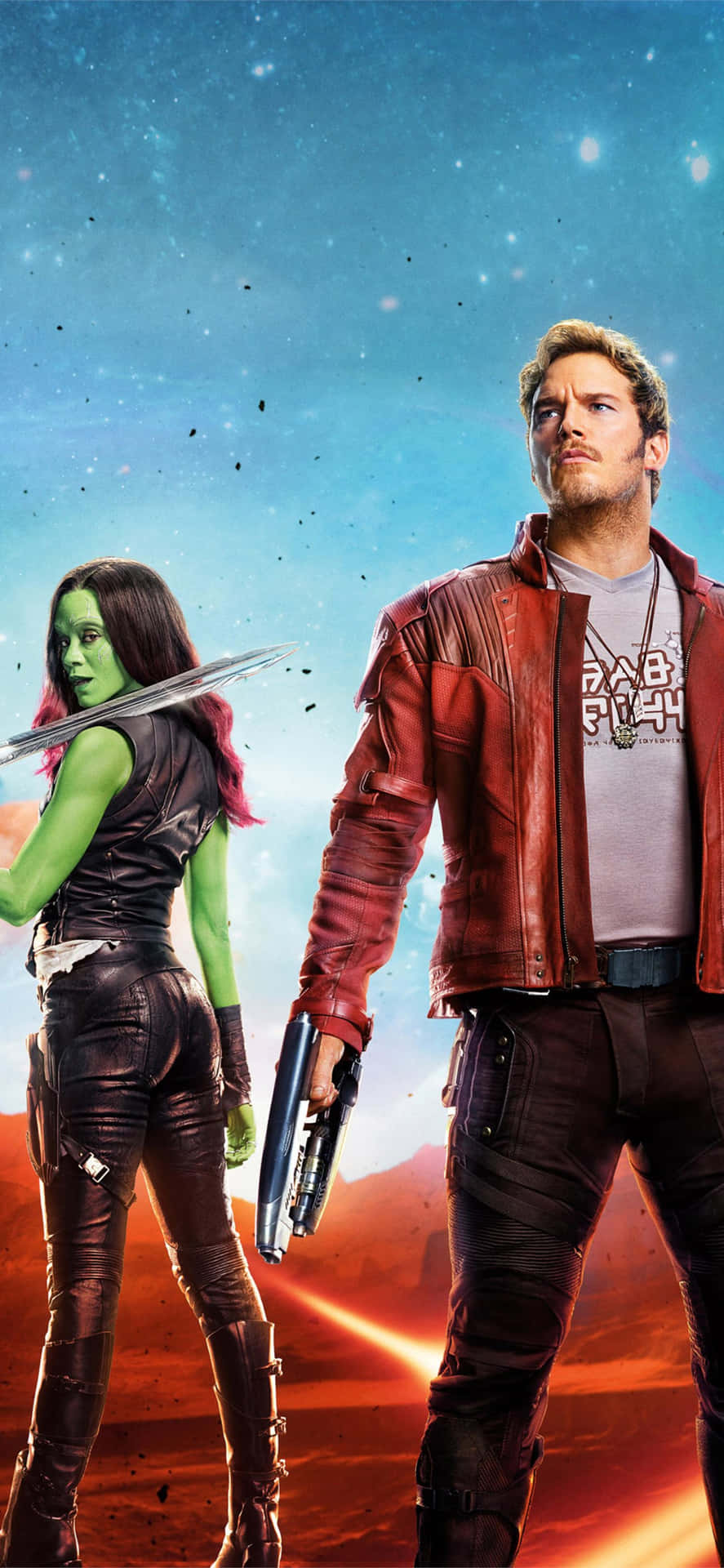 Guardians Of The Galaxy 2 Bakgrunnsbildet