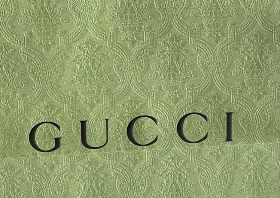 Gucci Green Background Wallpaper