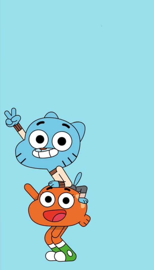 Gumball Et Darwin Fond d'écran