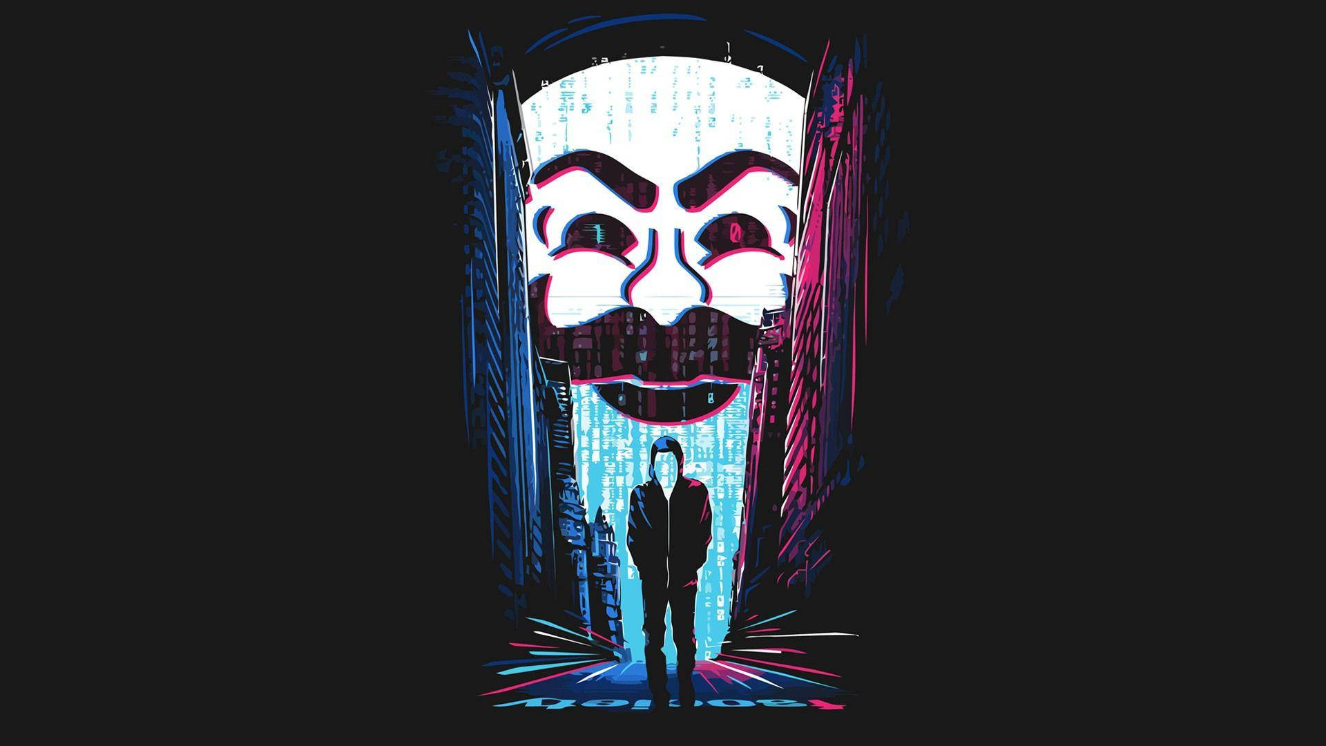 Hacker Mask Wallpaper