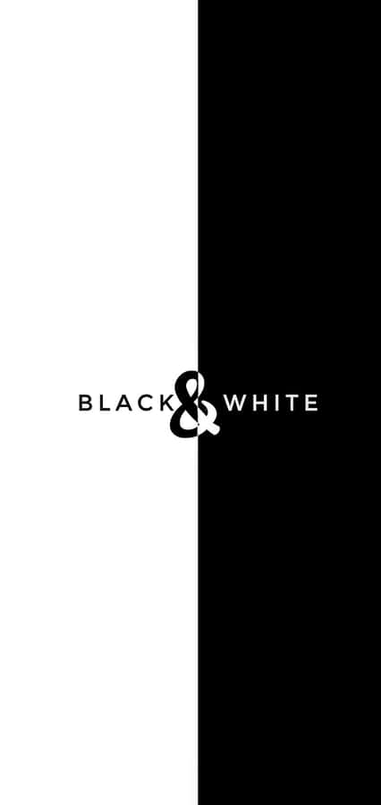 Half Black Half White Background Wallpaper