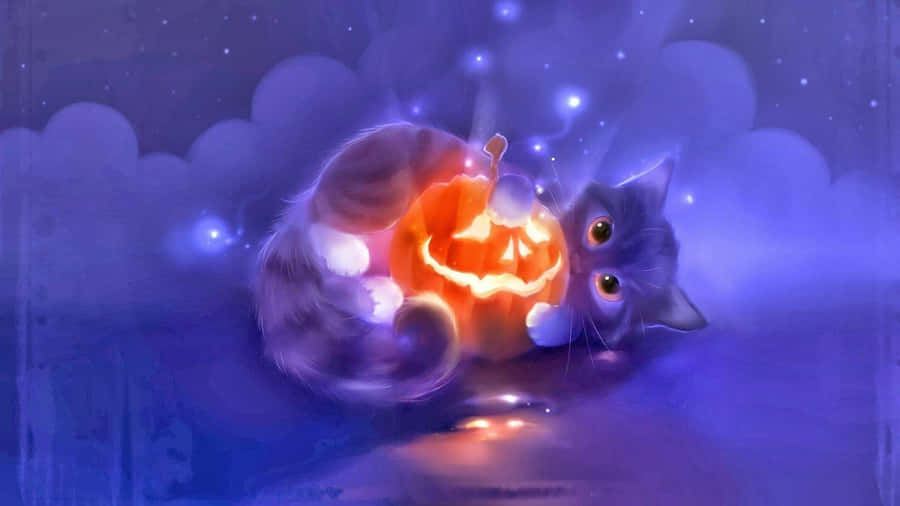 Halloween Cat Pictures Wallpaper