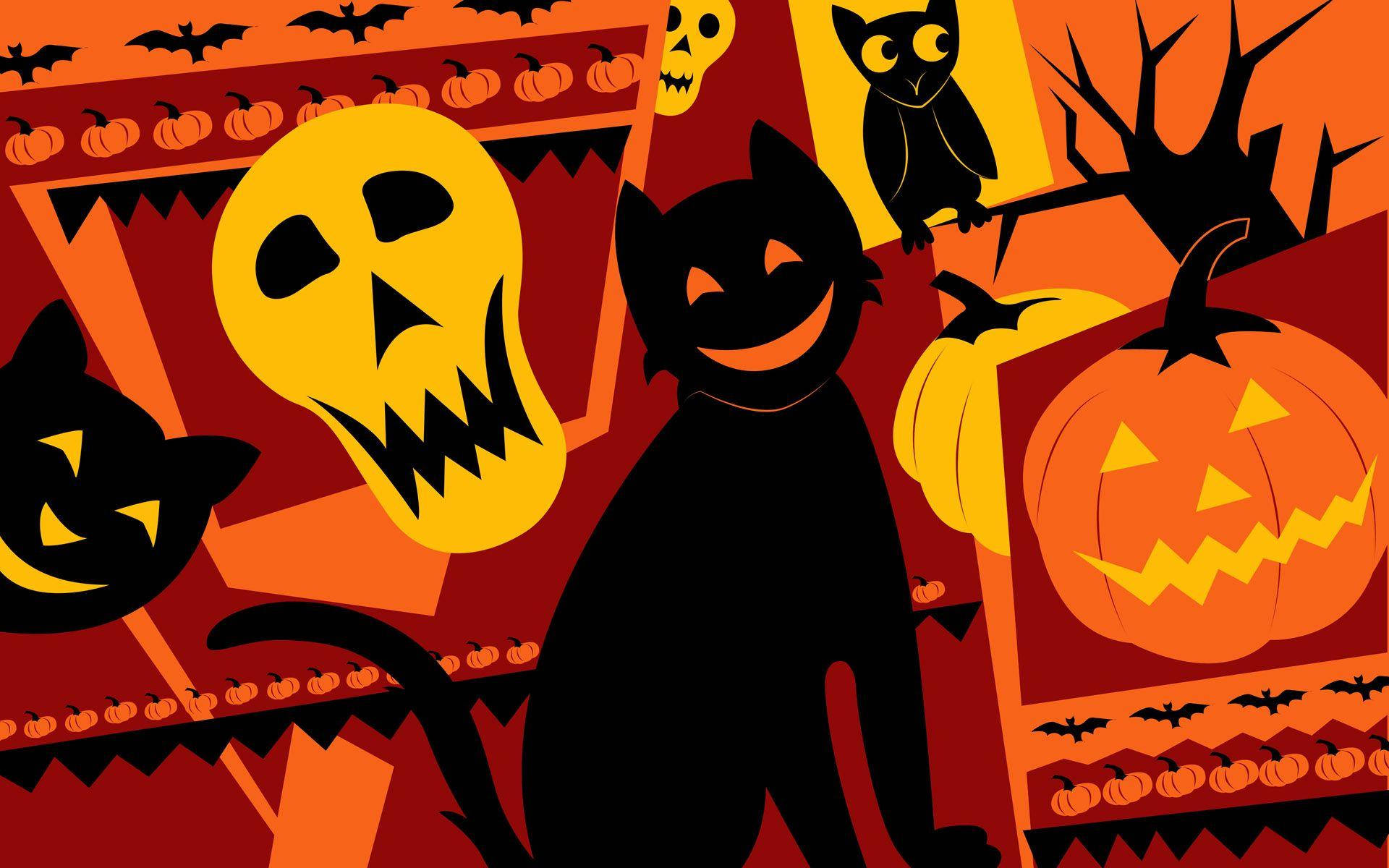 Halloween Laptop Background Wallpaper