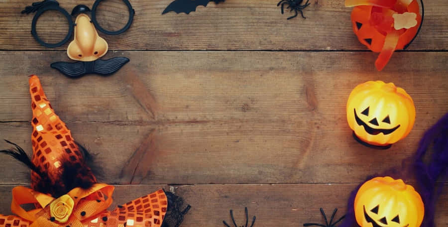 Halloween Pumpkin Background Wallpaper